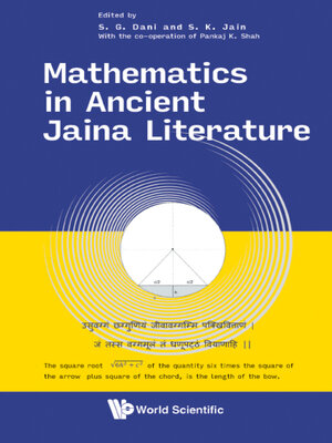 cover image of Mathematics In Ancient Jaina Literature